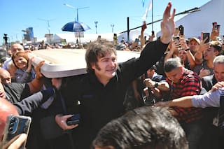 La frase de Perón que utilizó Milei para criticar el modelo de la justicia social