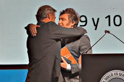 Javier Milei en La Rural