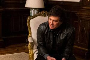 Javier Milei en la Casa Rosada