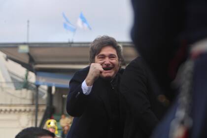 Javier milei en la inauguracion de la rural de Palermo 2025