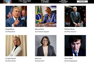 Milei fue elegido como una de las 100 personas más influyentes de 2024 por la revista Time