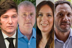 Javier Milei, Gerardo Milman, María Eugenia Vidal y Maximiliano Ferraro