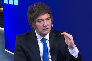 Javier Milei habló por primera vez sobre el escándalo de Espert (Fuente: Captura A24)