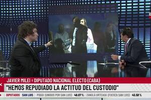 Javier Milei habló sobre el incidente con el custodio en el acto de La Libertad Avanza en el Luna Park y señaló un detalle sobre el accionar de uno de los candidatos de su fuerza