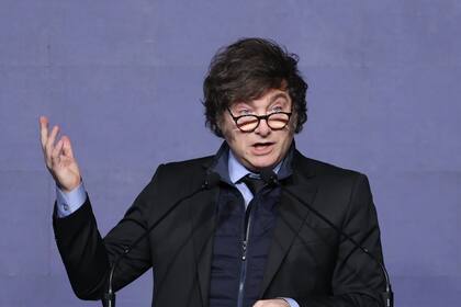 Javier Milei hizo el cierre de la Expo Real Estate