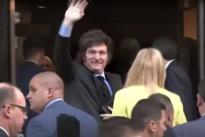 Javier Milei inaugura las clases en su colegio