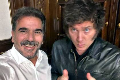 Javier Milei invitó a Ritondo a almorzar a la Casa Rosada 