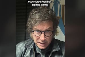 Javier Milei le dedicó un nuevo saludo a Trump en TikTok
