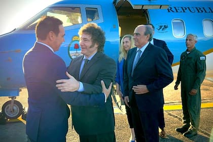 Javier Milei llega a Corrientes