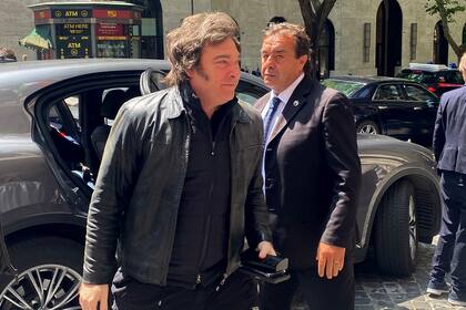 Javier Milei llegó a Italia y se reunión con Gerardo Werthein