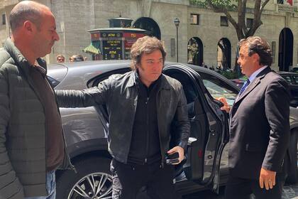 Javier Milei llegó a Italia y se reunión con Gerardo Werthein