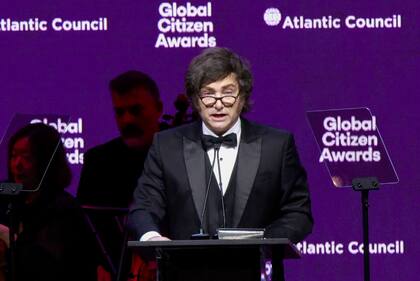 Javier Milei. (Photo by Kena Betancur / AFP)