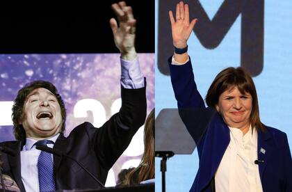 Javier Milei rechazó una alianza con Bullrich.