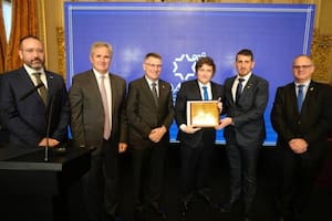 Javier Milei recibió un reconocimiento de la DAIA