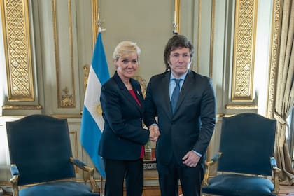 Javier Milei se reunió con la secretaria de Energía de Estados Unidos, Jennifer Granholm