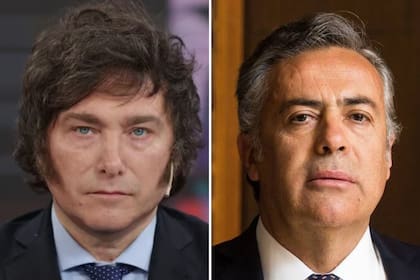 Javier Milei y Alfredo Cornejo