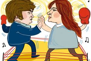 Javier Milei y Cristina Kirchner