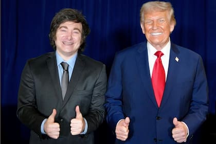 Javier Milei y Donald Trump, en su último encuentro en Nueva York.