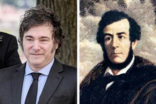 ¿Qué quiere decir la frase de Esteban Echeverría que Milei envió a los gobernadores?