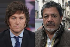 Javier Milei y Gerardo Martínez, el jefe del sindicato de la Uocra