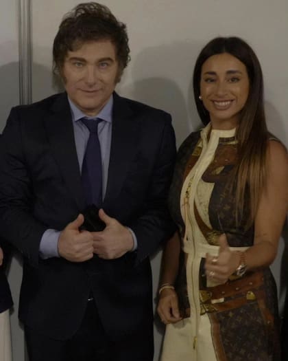 Javier Milei y Laura Belén Arrieta