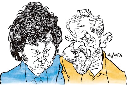 Javier Milei y Lula da Silva