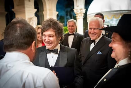 Javier Milei y Matt Schlapp