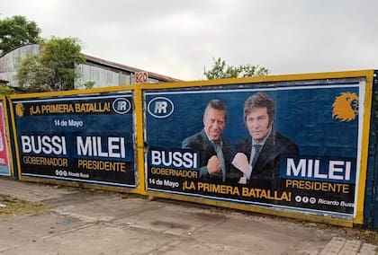 Javier Milei y Ricardo Bussi