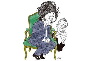 Javier Milei y Walter Kerr