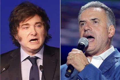 Javier Milei y Yamandú Orsi