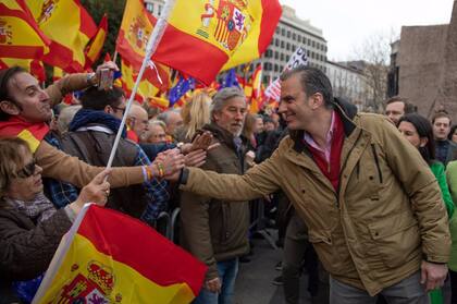 Javier Ortega Smith, secretario general de la agrupación Vox