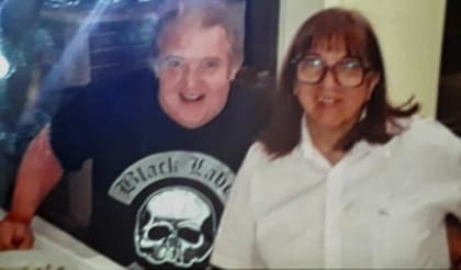 Javier Portales y su esposa, Susana