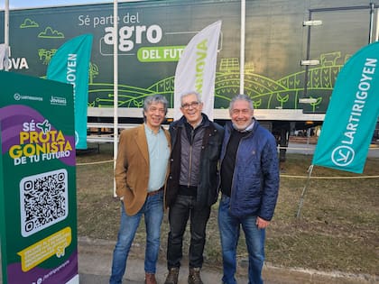 Javier Preciado Patiño, exsubsecretario de Mercados Agropecuarios; Julián Domínguez y José María Romero, exsubsecretario de Ganadería