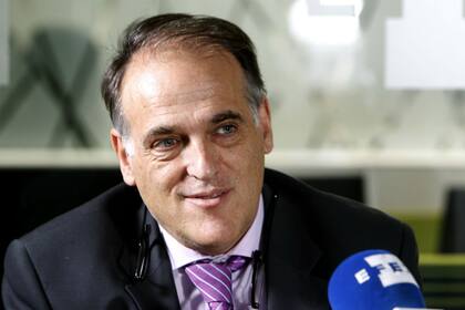 Javier Tebas, el presidente de la Liga española