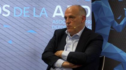 Javier Tebas, presidente de la La Liga de España, se refirió al nuevo acuerdo comercial del torneo