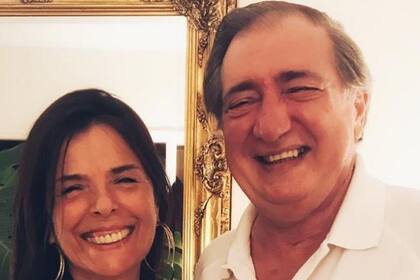 Javo, el médico que le salvó la vida a Facundo Arana, junto a su pareja, Sara