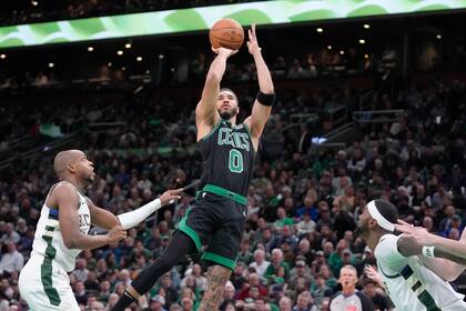 Jayson Tatum, una de las figuras de Boston Celtics