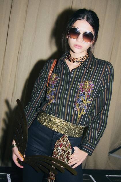 Jazmín Agulla, hija del publicista Ramiro Agulla y la decoradora Delfina Vázquez Maiztegui.