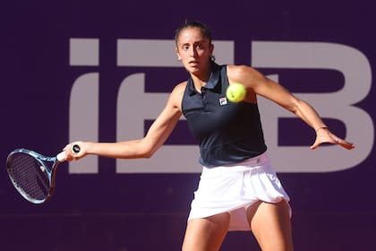 Jazmín Ortenzi consiguió un buen triunfo sobre la experimentada Polona Hercog en la primera ronda