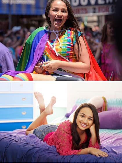Jazz Jennings, elegida en 2014 por la Revista Time como una de las adolescentes más influyentes, ayuda desde su programa y sus redes sociales a otros jóvenes que atraviesan un proceso de transformación
