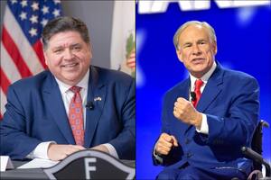 JB Pritzker acusó a Donald Trump y Greg Abbott de violar la Ley de Derechos Electorales y defendió a los legisladores demócratas que escaparon de Texas