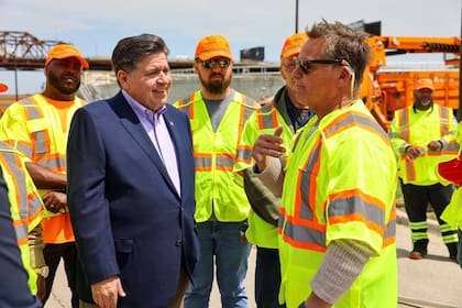 JB Pritzker anunció obras en la Ruta 66 de Illinois