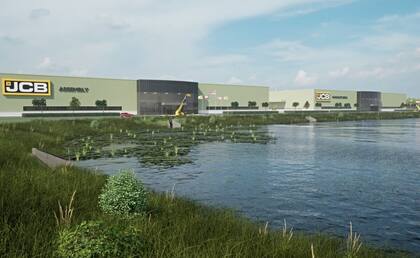 JCB inició en 2024 la construcción de una nueva fábrica en Texas