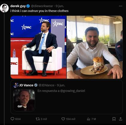 JD Vance amenazó con deportar a un crítico de moda que se burlaba de sus pantalones