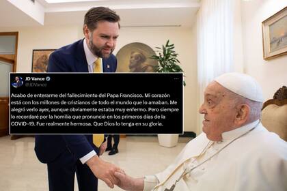 J.D. Vance recordó a Francisco y le envió su pésame a los cristianos