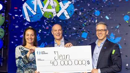 Jean Lamontagne ganó una fortuna y tuvo un gesto con sus compañeros de trabajo antes de renunciar