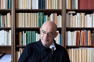 A los 81 años, murió el filósofo francés Jean-Luc Nancy