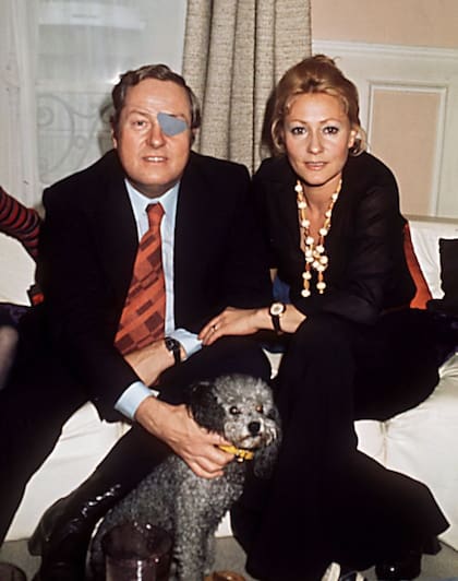 Jean Marie Le Pen y Pierrette Lalanne