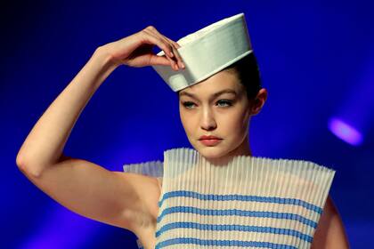 Jean Paul Gaultier en la Semana de la Alta Costura en París