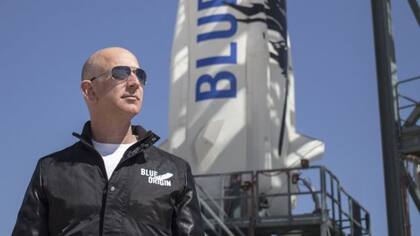 Jeff Bezos, el magnate de Amazon, es uno de los grandes emprendedores del espacio.